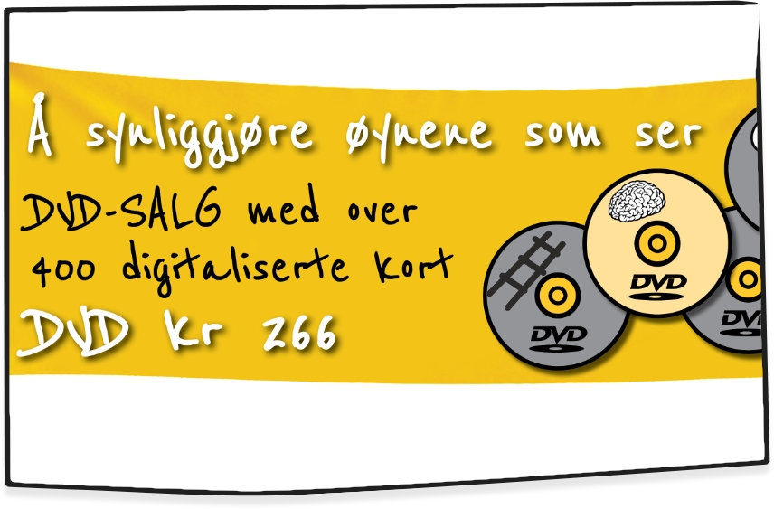 DVD salg med digitaliserte utsagn med 50 % jubileumsrabatt ut 2025